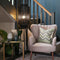 Light & Living Vloerlamp Gruaro - Zwart - Ø32cm