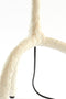 Light & Living Vloerlamp Guja - Papier Maché - 137cm - Crème - excl. kap