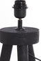 Light & Living Vloerlamp Ilias - Mangohout - 122cm - Zwart - excl. kap