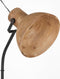 Light & Living Vloerlamp Imbert - donker bruin-mat zwart
