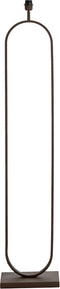 Light & Living Vloerlamp Jamiri - 142cm - Bruin - excl. kap