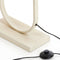 Light & Living Vloerlamp Jamiri - 142cm hoog - Crème