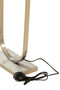 Light & Living Vloerlamp Jamiri - 142cm hoog - Nikkel - excl. kap