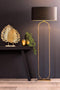 Light & Living Vloerlamp Jamiri - Antiek Brons - 30x15x142cm - Modern - Staande lampen voor Woonkamer - Slaapkamer