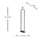 Light & Living Vloerlamp Jamiri - Antiek Brons - 30x15x142cm - Modern - Staande lampen voor Woonkamer - Slaapkamer