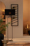 Light & Living Vloerlamp Jamiri - Zwart - 30x15x142cm - Modern - Staande lampen voor Woonkamer - Slaapkamer