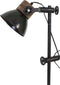 Light & Living Vloerlamp JODY - zwart-zink + weather barn - L