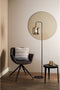 Light & Living Vloerlamp Lekar - Antiek Brons/Smoke Glas - Ø28x155 cm