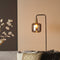 Light & Living Vloerlamp Lekar - Antiek Brons/Smoke Glas - Ø28x155 cm