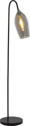 Light & Living Vloerlamp Lukaro - 160cm hoog - Smoke/Antiek Brons