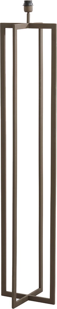 Light & Living Vloerlamp Mace - 140cm - Bruin - excl. kap