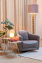 Light & Living Vloerlamp Malinda - glanzend goud