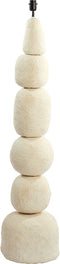 Light & Living Vloerlamp Marree - Papier Maché - 135cm - Crème - excl. kap