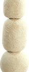 Light & Living Vloerlamp Marree - Papier Maché - 135cm - Crème - excl. kap