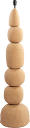 Light & Living Vloerlamp Marree - Papier maché - 135cm hoog - excl. kap -
