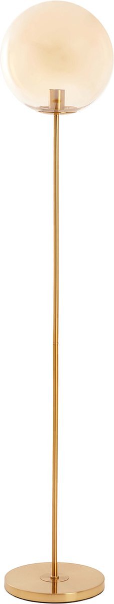 Light & Living Vloerlamp Medina - 160cm hoog - Amber/Goud