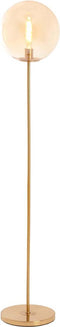 Light & Living Vloerlamp Medina - 160cm hoog - Amber/Goud