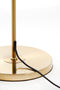 Light & Living Vloerlamp Medina - 160cm hoog - Amber/Goud