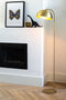 Light & Living Vloerlamp Mette - Goud - 37x30x155cm - Modern - Staande lampen voor Woonkamer - Slaapkamer