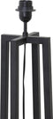 Light & Living Vloerlamp Miley - Zwart - 25x130cm - Industrieel - Staande lampen voor Woonkamer - Slaapkamer