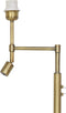Light & Living Vloerlamp MONTANA - antiek brons met LED