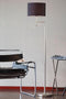 Light & Living Vloerlamp Montana - Zilver - 30x25x140cm - Modern - Staande lamp voor Woonkamer - Slaapkamer
