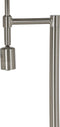 Light & Living Vloerlamp Montana - Zilver - 30x25x140cm - Modern - Staande lamp voor Woonkamer - Slaapkamer