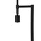 Light & Living Vloerlamp Montana - Zwart - Ø25cm - Modern - Staande lamp voor Woonkamer - Slaapkamer