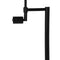 Light & Living Vloerlamp Montana - Zwart - Ø25cm - Modern - Staande lamp voor Woonkamer - Slaapkamer