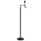 Light & Living Vloerlamp Montana - Zwart - Ø25cm - Modern - Staande lamp voor Woonkamer - Slaapkamer