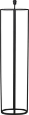 Light & Living Vloerlamp ovaal MYLO mat zwart