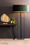 Light & Living Vloerlamp ovaal MYLO mat zwart