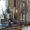 Light & Living Vloerlamp Plumeria - 132cm - Donkergroen