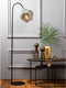Light & Living Vloerlamp Rakel - Zwart - 45x28x160cm - Luxe - Staande lampen voor Woonkamer - Slaapkamer
