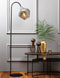 Light & Living Vloerlamp Rakel - Zwart - 45x28x160cm - Luxe - Staande lampen voor Woonkamer - Slaapkamer