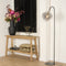 Light & Living Vloerlamp Rakel - Zwart - 45x28x160cm - Luxe - Staande lampen voor Woonkamer - Slaapkamer