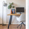 Light & Living Vloerlamp Rakel - Zwart - 45x28x160cm - Luxe - Staande lampen voor Woonkamer - Slaapkamer