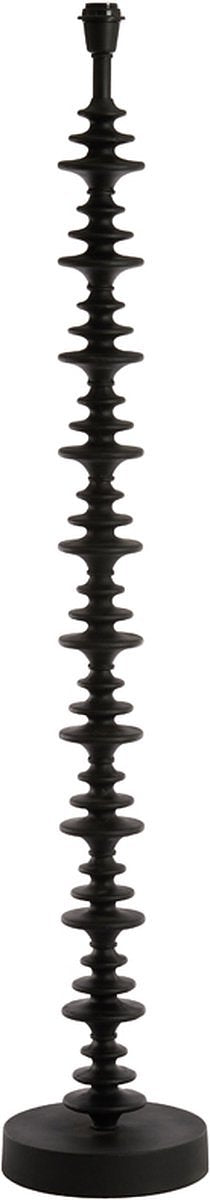 Light & Living Vloerlamp Stevie - 142cm - Mat Zwart - excl. kap