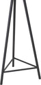 Light & Living Vloerlamp Toah - Zwart - Ø36,5cm - Modern,Luxe - Staande lamp voor Woonkamer - Slaapkamer