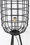 Light & Living Vloerlamp Toah - Zwart - Ø36,5cm - Modern,Luxe - Staande lamp voor Woonkamer - Slaapkamer