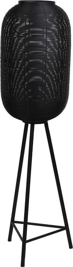Light & Living Vloerlamp Tomek - 136cm - Mat Zwart