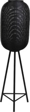 Light & Living Vloerlamp Tomek - 136cm - Mat Zwart