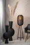 Light & Living Vloerlamp Tomek - 136cm - Mat Zwart