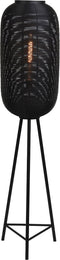 Light & Living Vloerlamp Tomek - 152cm - Mat Zwart