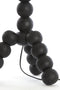 Light & Living Vloerlamp Veglio - Mangohout - 130cm - Mat Zwart - excl. kap