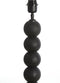 Light & Living Vloerlamp Veglio - Mangohout - 130cm - Mat Zwart - excl. kap