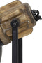 Light & Living Vloerlamp YURI driepoot - Antiek-Zwart