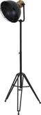 Light & Living Vloerlamp YURI driepoot - Antiek-Zwart