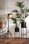Light & Living Vloerlamp YURI driepoot - Antiek-Zwart