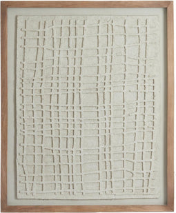 Light & Living Wanddecoratie Haiku - Crème - 74x2x90cm - Modern